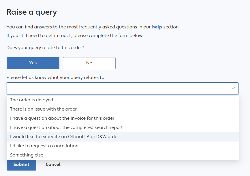 How do I expedite an order?